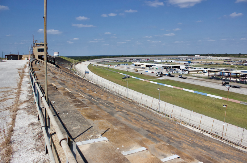 Illustration for article titled Thousands Of Flooded Hurricane Cars Finally Killed Texas World Speedway